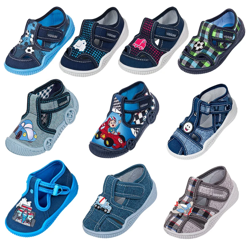 Viggami Baby Kinder Jungen Hausschuhe Freizeitschuhe