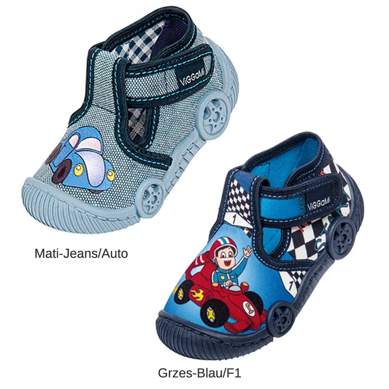 Viggami Baby Kinder Jungen Hausschuhe Freizeitschuhe