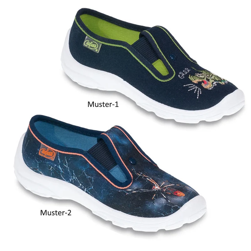 BEFADO Jungen Hausschuhe Freizeitschuhe Sneaker 290X