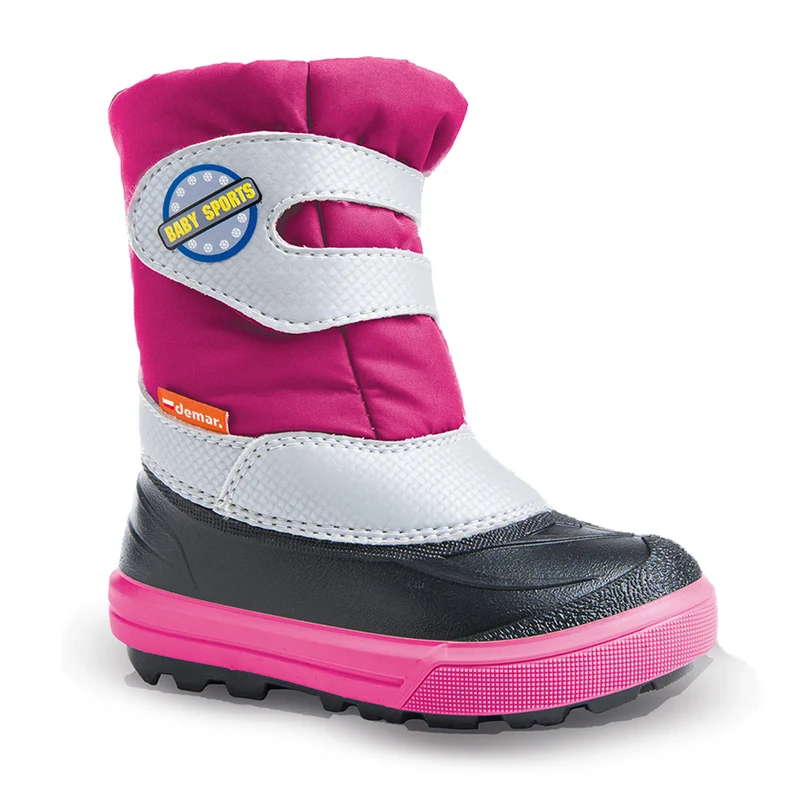 DEMAR Kinder Winterstiefel Winterschuhe mit WOLLE gefüttert BABY SPORTS