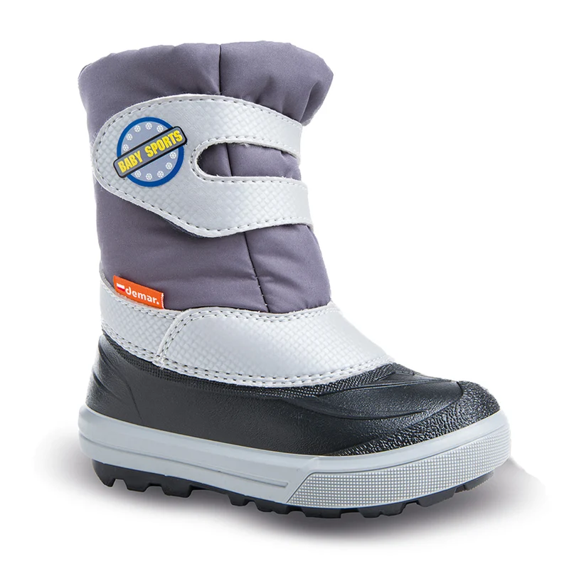 DEMAR Kinder Winterstiefel Winterschuhe mit WOLLE gefüttert BABY SPORTS