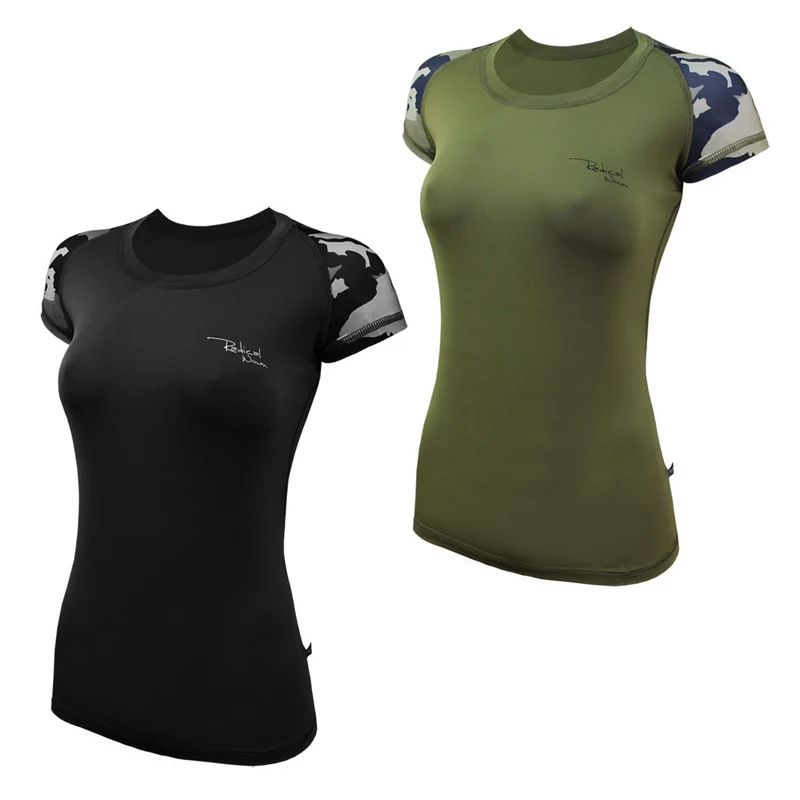 ROUGH RADICAL Damen Funktionsshirt T-Shirt Militär FURIOUS ARMY LADY