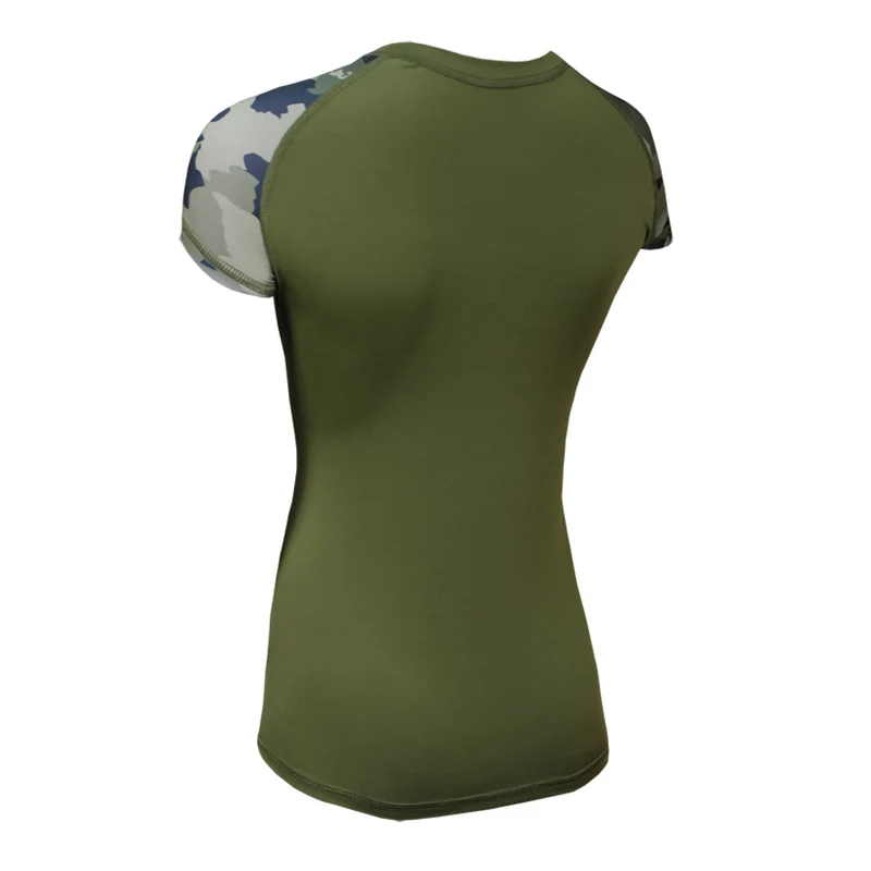 ROUGH RADICAL Damen Funktionsshirt T-Shirt Militär FURIOUS ARMY LADY