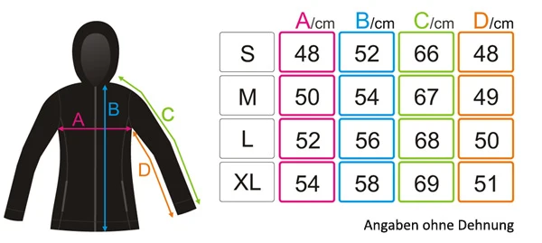 ROUGH RADICAL Funktionsjacke Sweatjacke Kapuzenjacke FABULOUS