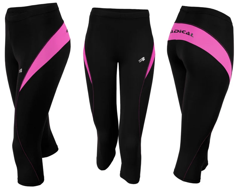 ROUGH RADICAL Damen Funktions Hose Fitness Laufhose FLEXY 3/4