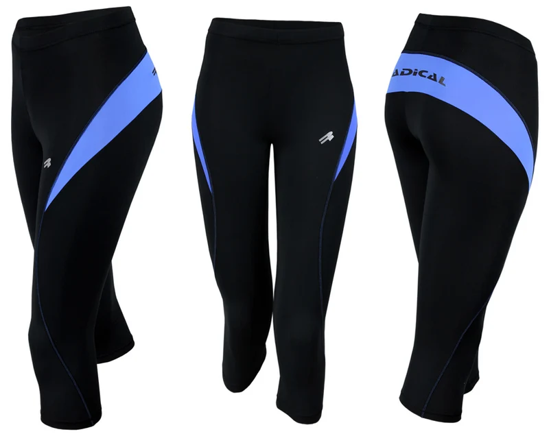 ROUGH RADICAL Damen Funktions Hose Fitness Laufhose FLEXY 3/4