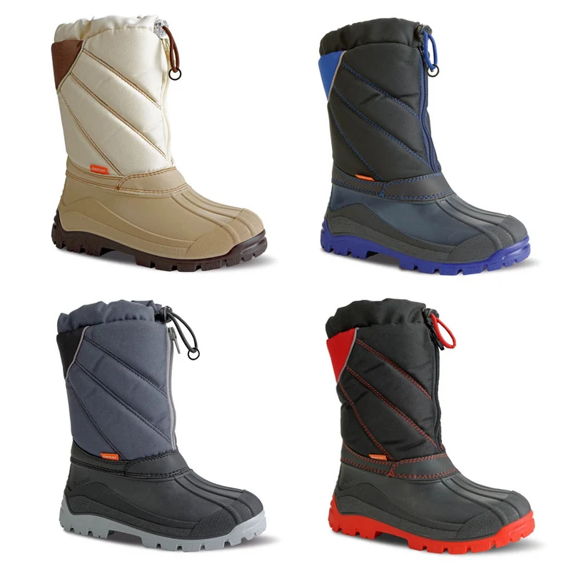 DEMAR Kinder Winterstiefel Winterschuhe mit WOLLE gefüttert NIKO