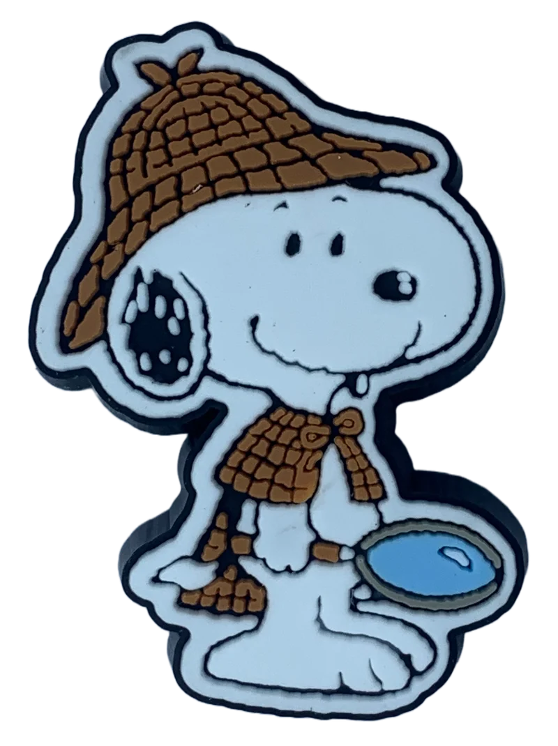Crocs Jibbitz Peanuts Snoopy Detektiv-Charm