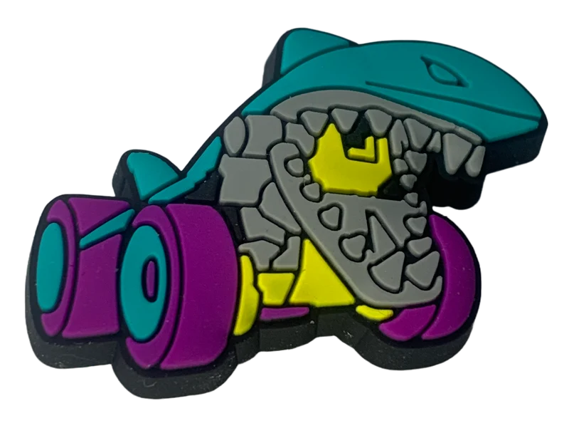 Crocs Jibbitz Hot Wheels Autoanhänger mit Hai-Motiv