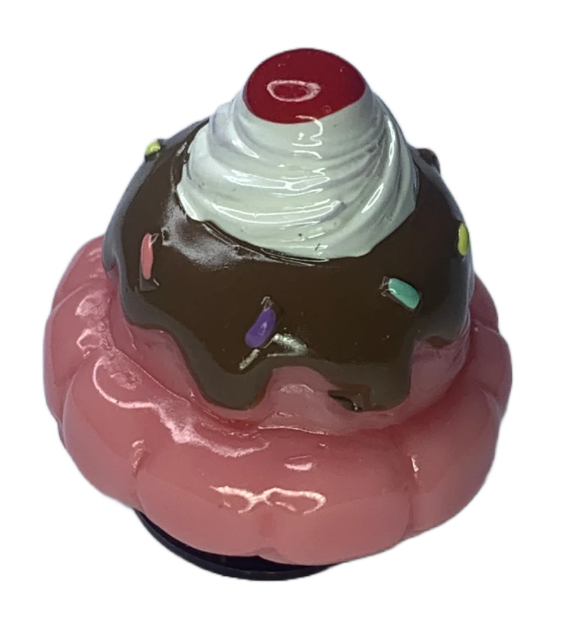 Crocs Jibbitz Mini-Eisbecher-Erdbeer-Eisbecher-Anhänger