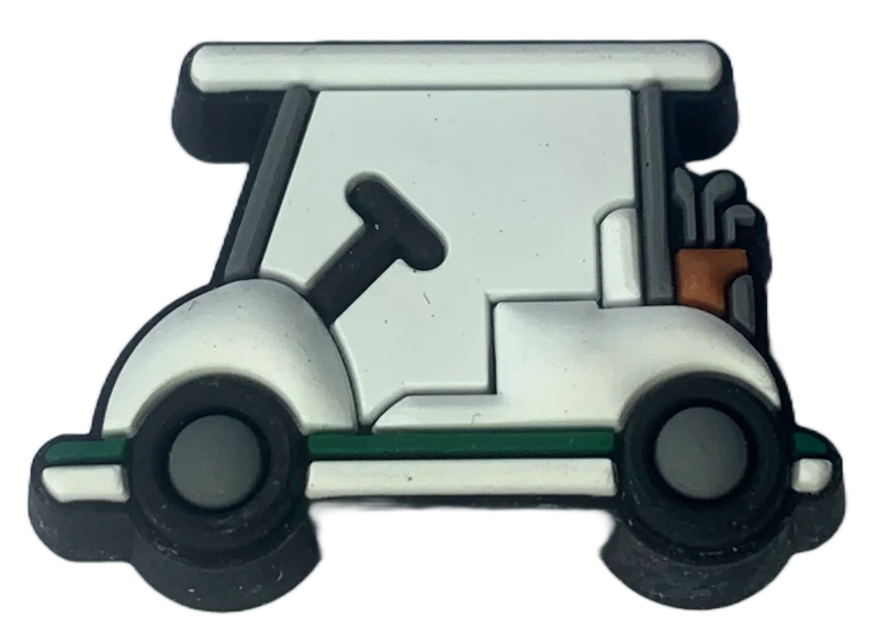 Crocs Jibbitz Golfspiel Golfwagen Charm