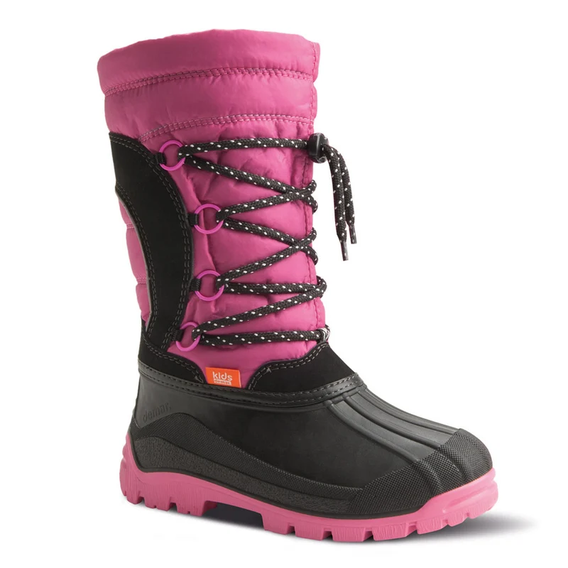 DEMAR Mädchen Kinder Winterstiefel Winterschuhe mit WOLLE gefüttert SAMANTA