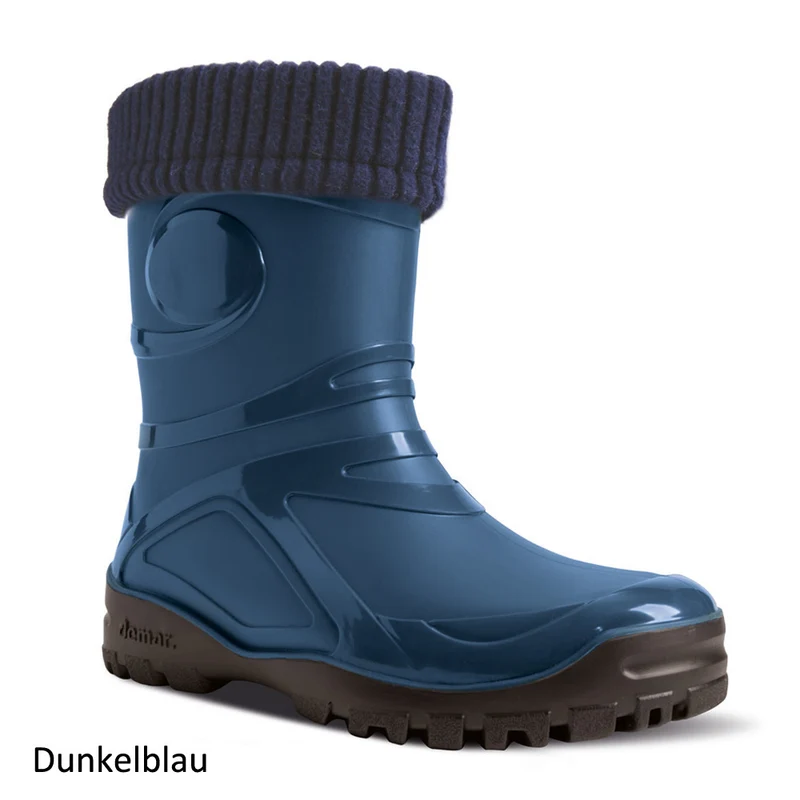 DEMAR Gummistiefel Regenstiefel gefüttert mit WOLLE Stiefelsocken YOUNG FUR-2