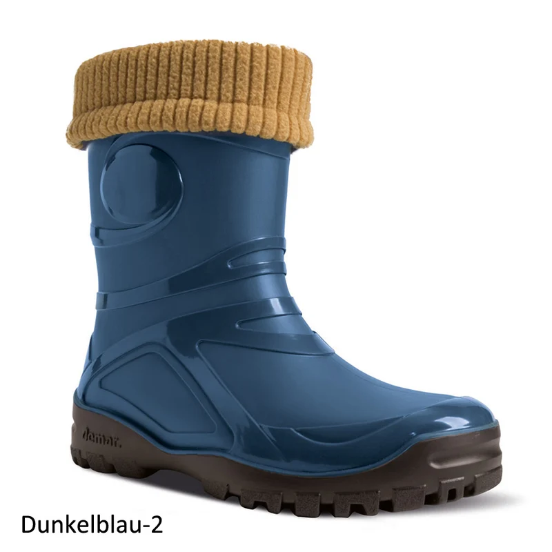 DEMAR Gummistiefel Regenstiefel gefüttert mit WOLLE Stiefelsocken YOUNG FUR-2