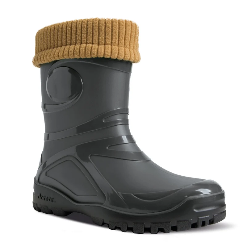 DEMAR Gummistiefel Regenstiefel gefüttert mit WOLLE Stiefelsocken YOUNG FUR-2