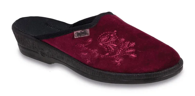 BEFADO Damen Hausschuhe Pantoletten Latschen 219D - Lager