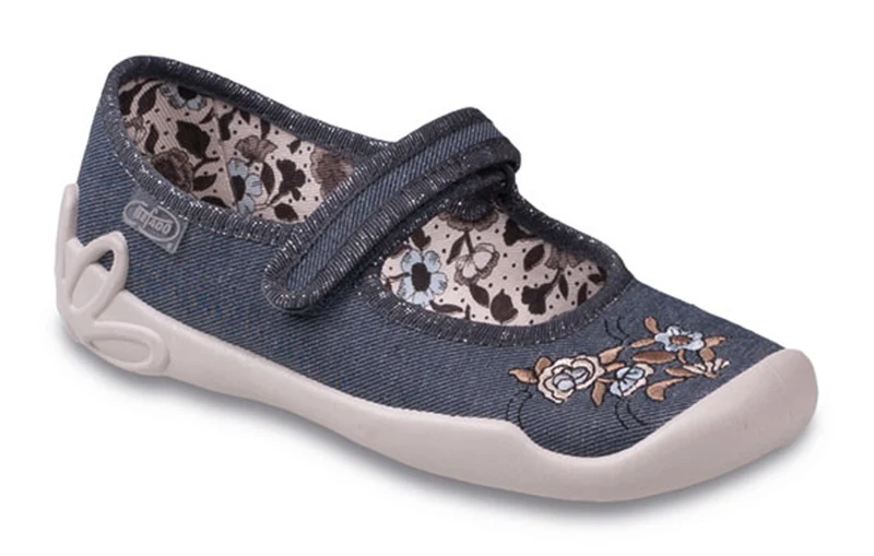 BEFADO Mädchen Hausschuhe Freizeitschuhe Ballerinas 114Y