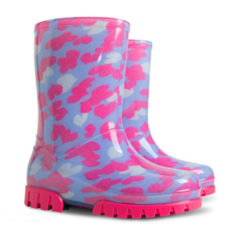 DEMAR Kinder Gummistiefel TWISTER PRINT