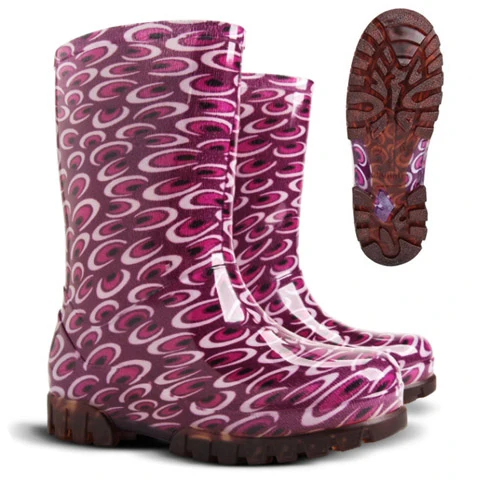 DEMAR Kinder Gummistiefel TWISTER PRINT