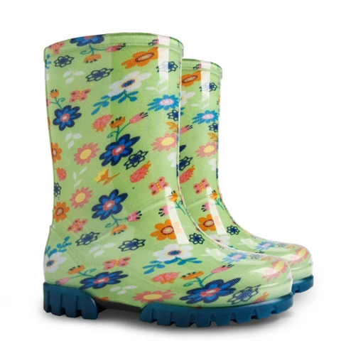 DEMAR Kinder Gummistiefel TWISTER PRINT