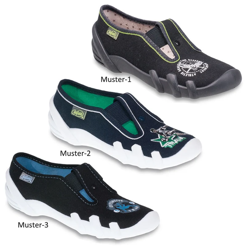 BEFADO Jungen Hausschuhe Freizeitschuhe Sneaker 290Y