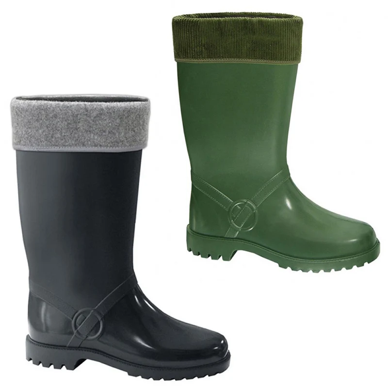 LEMIGO EVA Gummistiefel gefüttert Thermostiefel HORSE