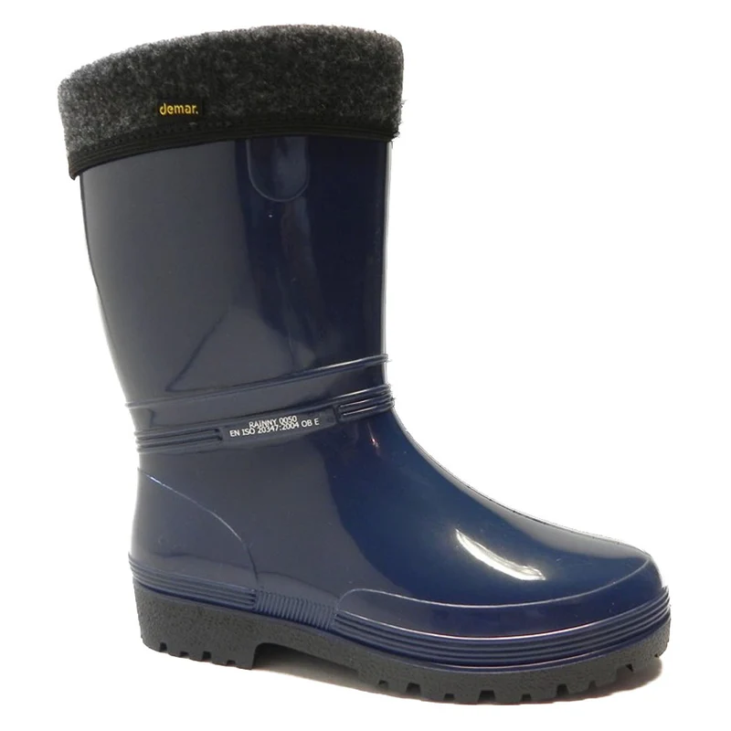 DEMAR Gummistiefel Regenstiefel gefüttert RAINNY LUX
