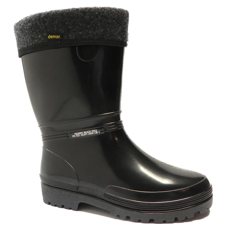 DEMAR Gummistiefel Regenstiefel gefüttert RAINNY LUX