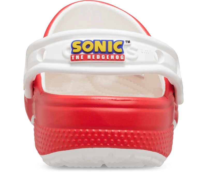 Crocs Kinder Sonic The Hedgehog Classic Clog - Rot