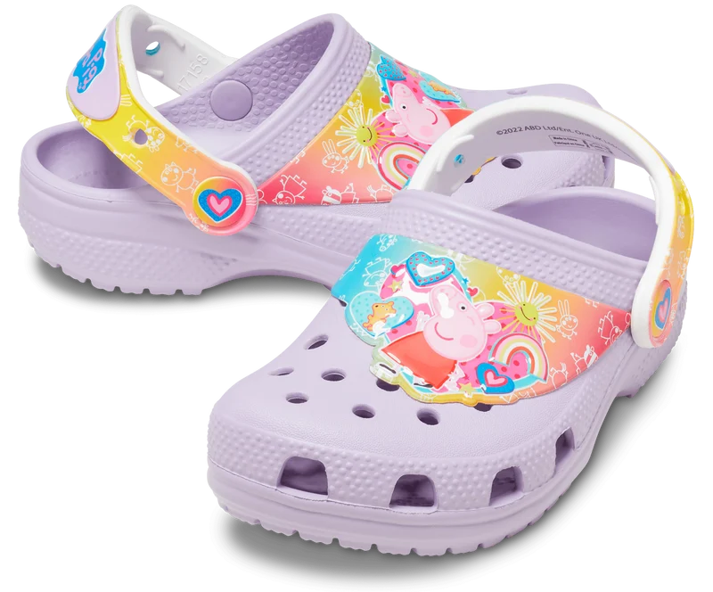 Crocs Kinder Peppa Pig Fun Lab Clog – Lavendel