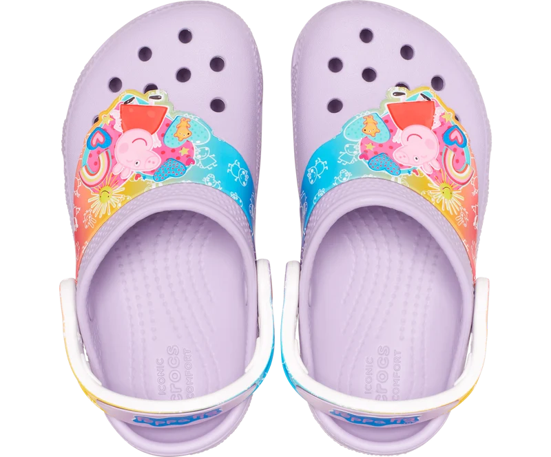 Crocs Kinder Peppa Pig Fun Lab Clog – Lavendel