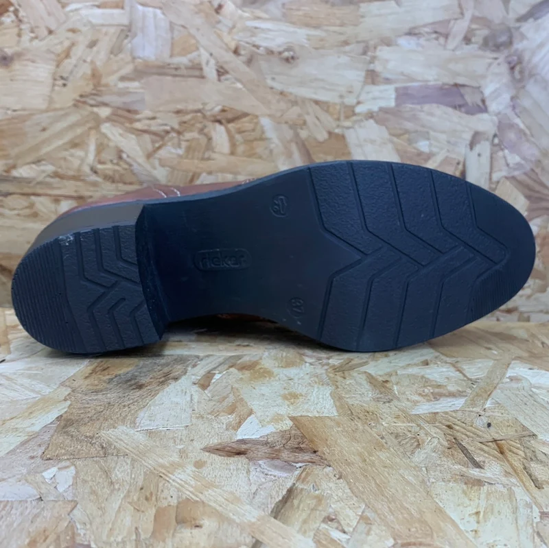 Rieker Damenmode-Stiefelette – Braun