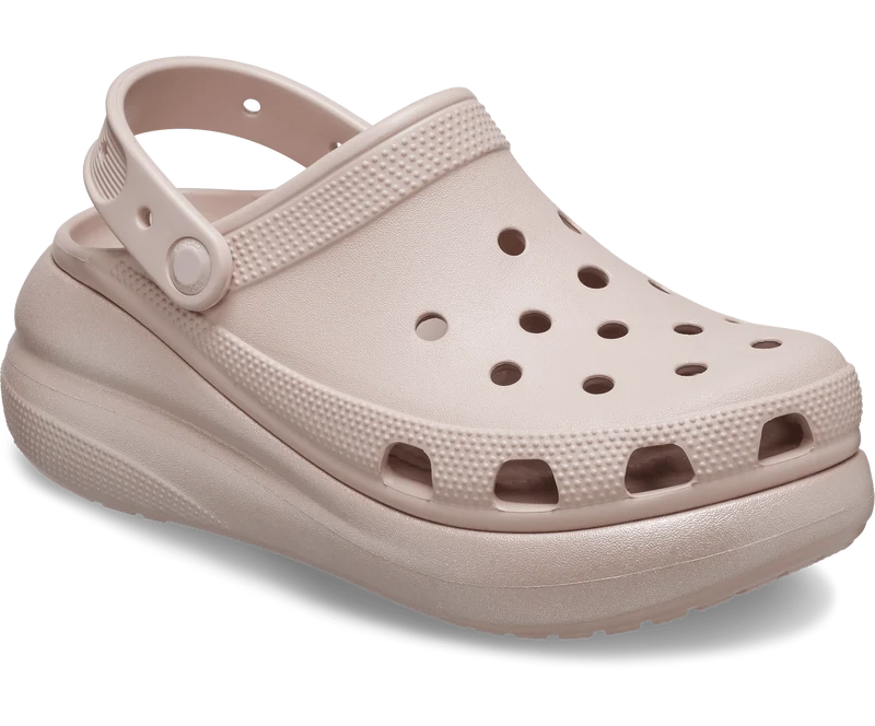 Crocs Unisex Classic Shimmer Crush Clog – Pink Clay