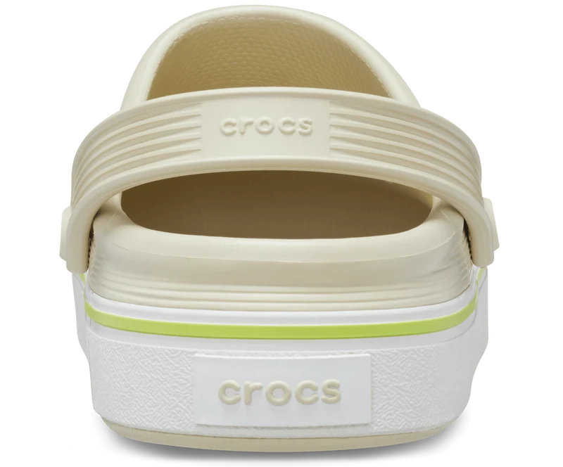 Crocs Klassischer Unisex-Off-Court-Clog – Knochen