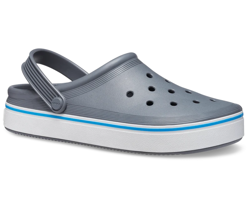 Crocs Klassischer Unisex-Off-Court-Clog – Anthrazit