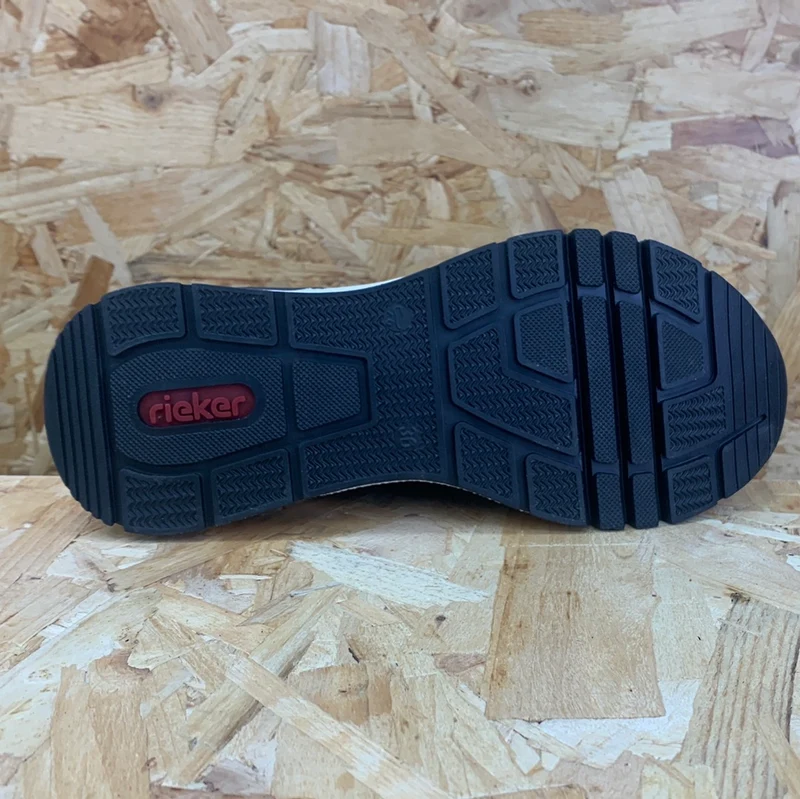 Rieker Mode-Sneaker für Damen – Schwarz