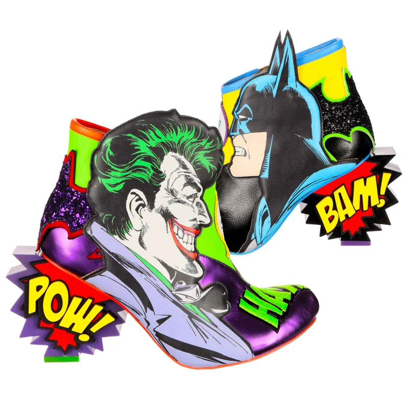 Irregular Choice Frauen Justice League Deadly Duo Stiefeletten