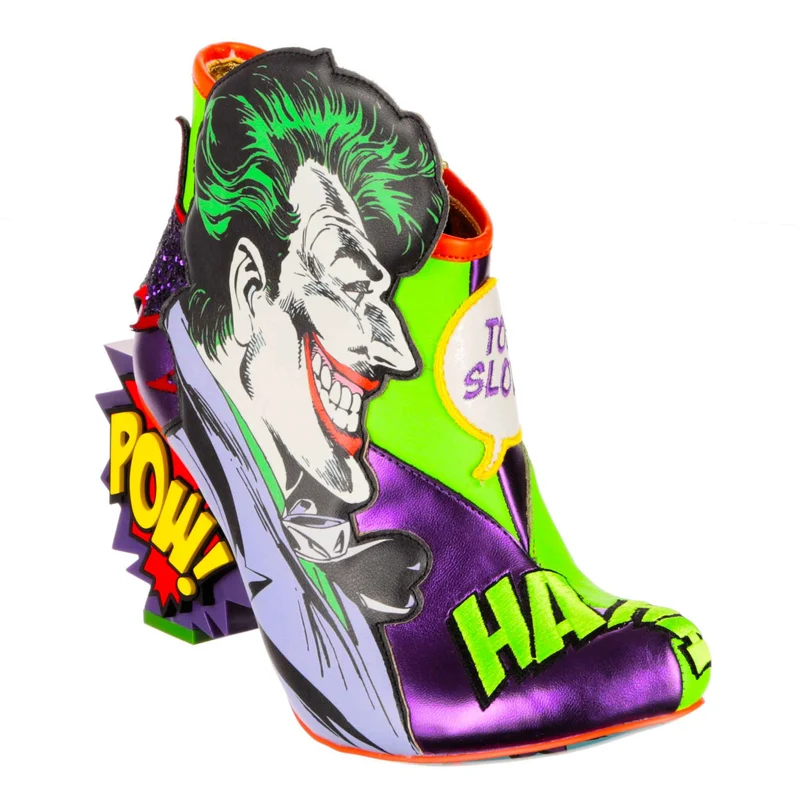 Irregular Choice Frauen Justice League Deadly Duo Stiefeletten