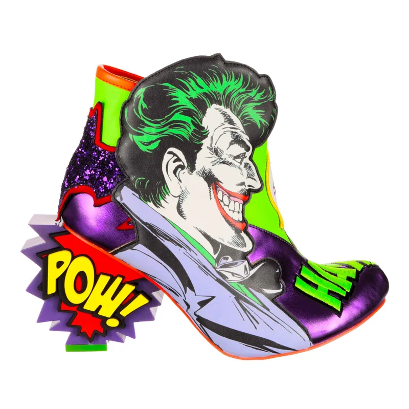 Irregular Choice Frauen Justice League Deadly Duo Stiefeletten