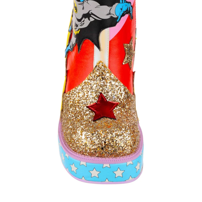 Irregular Choice Frauen Justice League Team Up Tall Boots