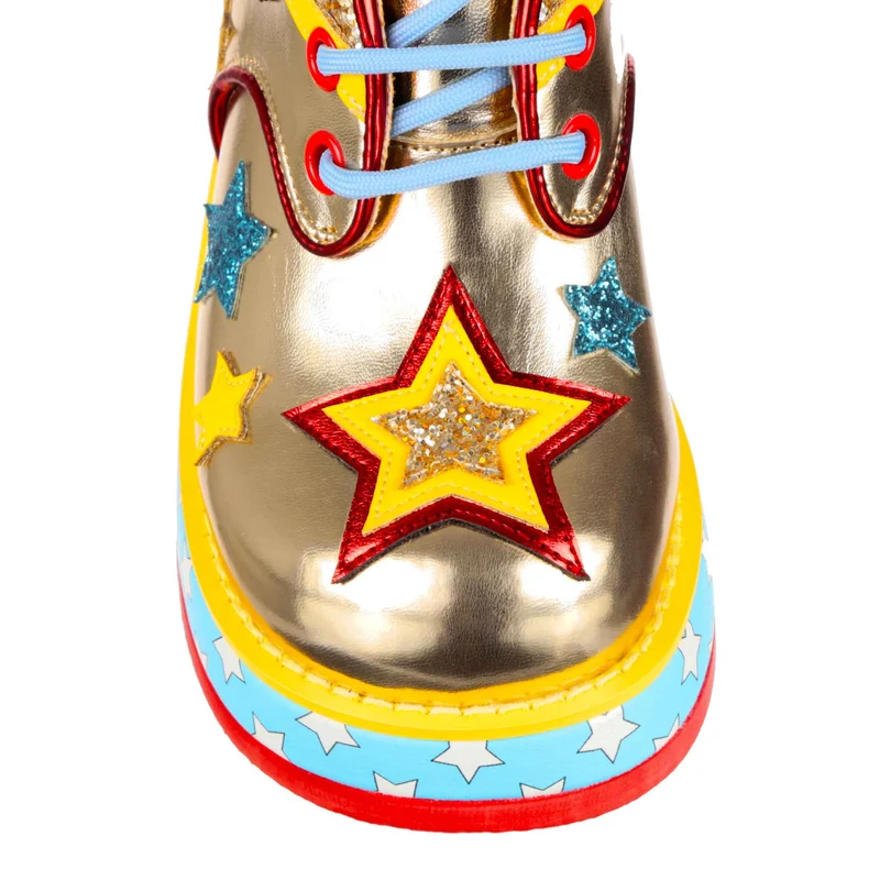 Irregular Choice Frauen Justice League Amazonian Warrior Heeled Shoe