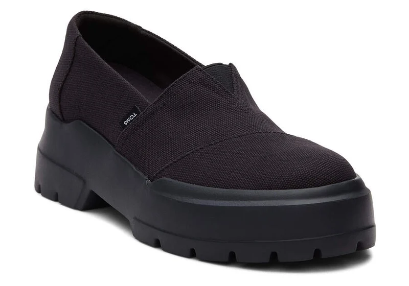 TOMS Alpargata Combat Low-Schuhe für Damen – Schwarz