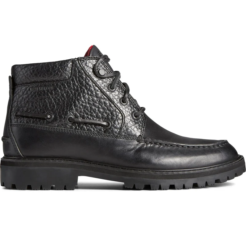 Sperry Authentische Original Lug Chukka-Stiefel für Herren – Schwarz