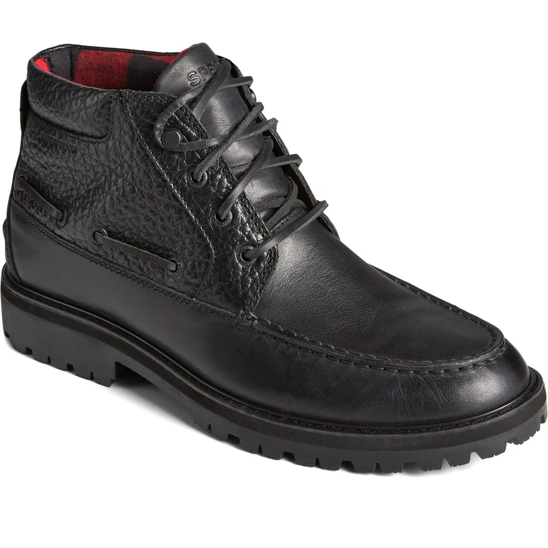 Sperry Authentische Original Lug Chukka-Stiefel für Herren – Schwarz