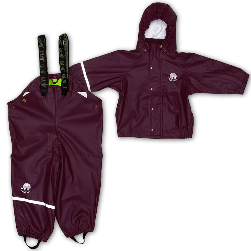 Regenanzug Morsbøl mit Latzhose Gr. 70-100