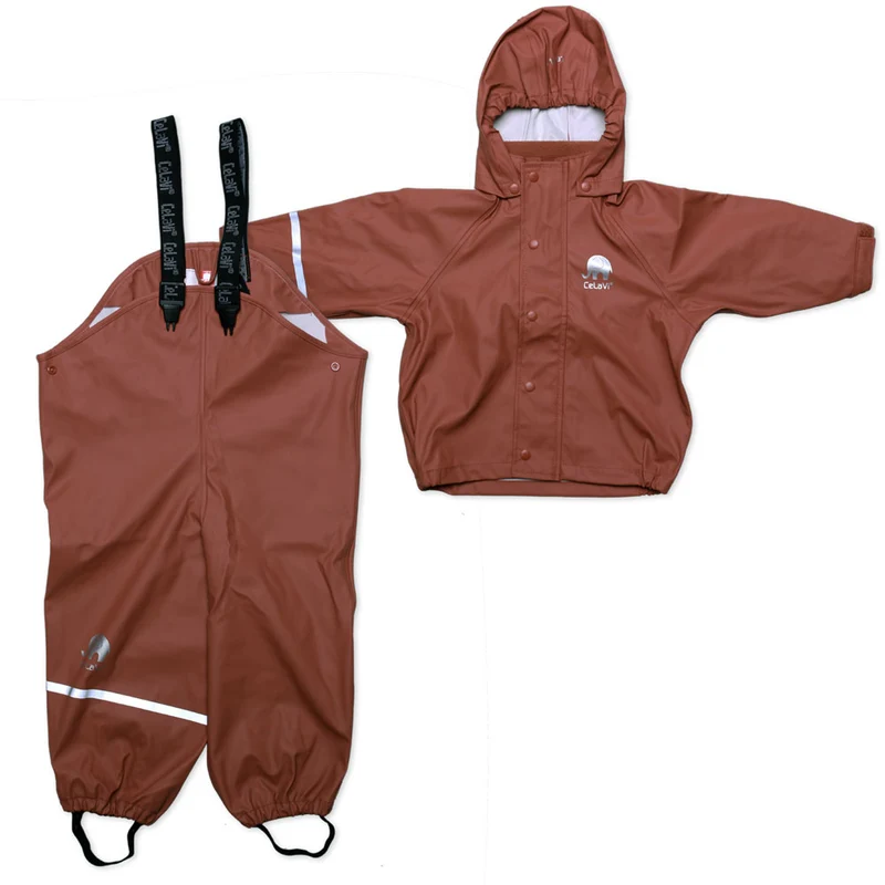 Regenanzug Morsbøl mit Latzhose Gr. 70-100
