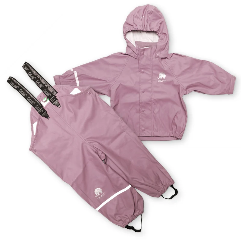 Regenanzug Morsbøl mit Latzhose Gr. 70-100