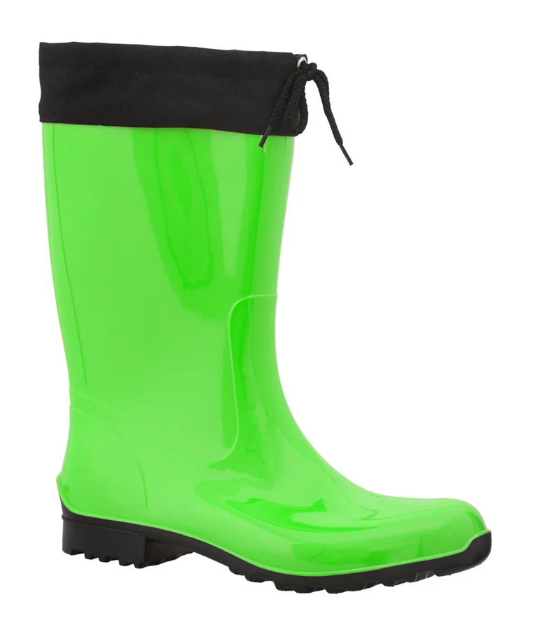 LEMIGO Gummistiefel Regenstiefel mit Stulpe SARA