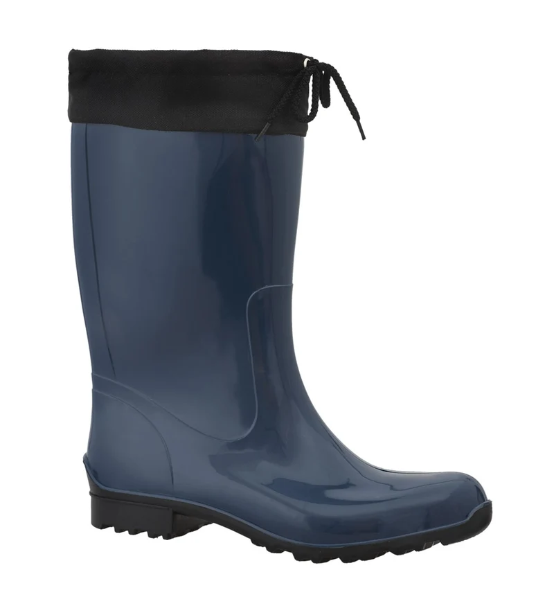 LEMIGO Gummistiefel Regenstiefel mit Stulpe SARA