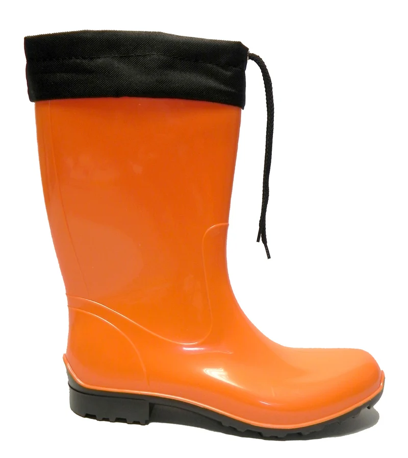 LEMIGO Gummistiefel Regenstiefel mit Stulpe SARA